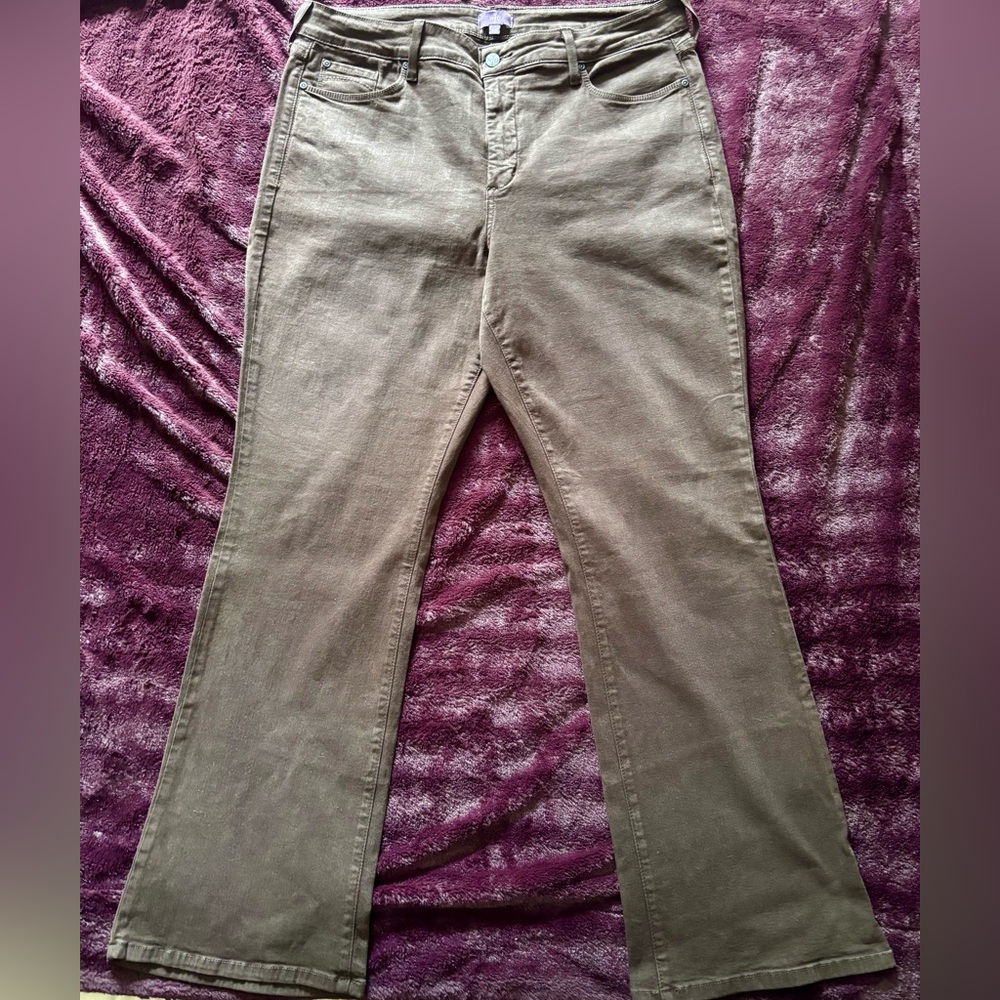 NYDJ Bootcut Jeans Espresso Brown - 16W